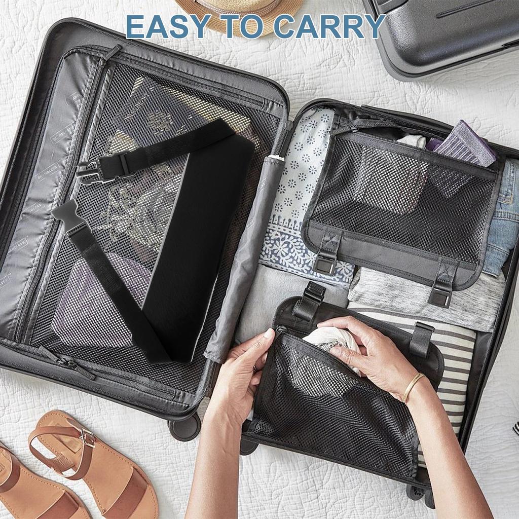 2PCS/Set Travel Pillow Alternative Stops Head Bobbing Airplane Head Straps and Car Head Support Band Great On Travel Upright