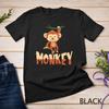 Zoo Animal Toddlers Kids Gift Cute Monkey T-Shirt Unisex T-shirt