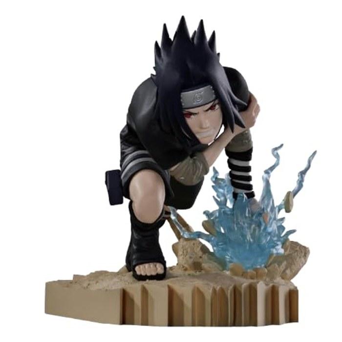 NARUTO – Комбинированная Битва 2 – Саске Учиха – Многоцветный – Прибл.. 8 см (База приблизительно. глубина 17 см)