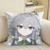 SakuyaS IIzayoi TTouhou Square Sofa Pillow Cover Solid Color Living Room Home Decor Cushion Case