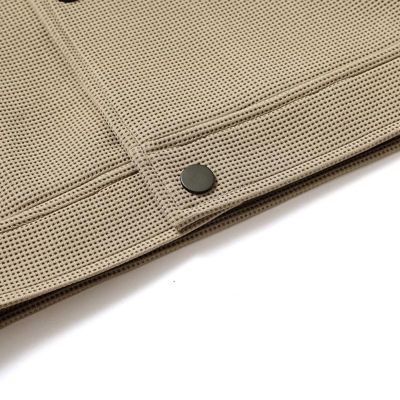 Texture and Texture Spring and Autumn New Polo Casual Versatile Men's Casual Jacket Coat