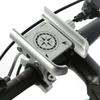 GUB P40 Phone Holder Stand 360 Degree Adjustable Bracket for Motorcycle Bicycle Scooter(Argent )