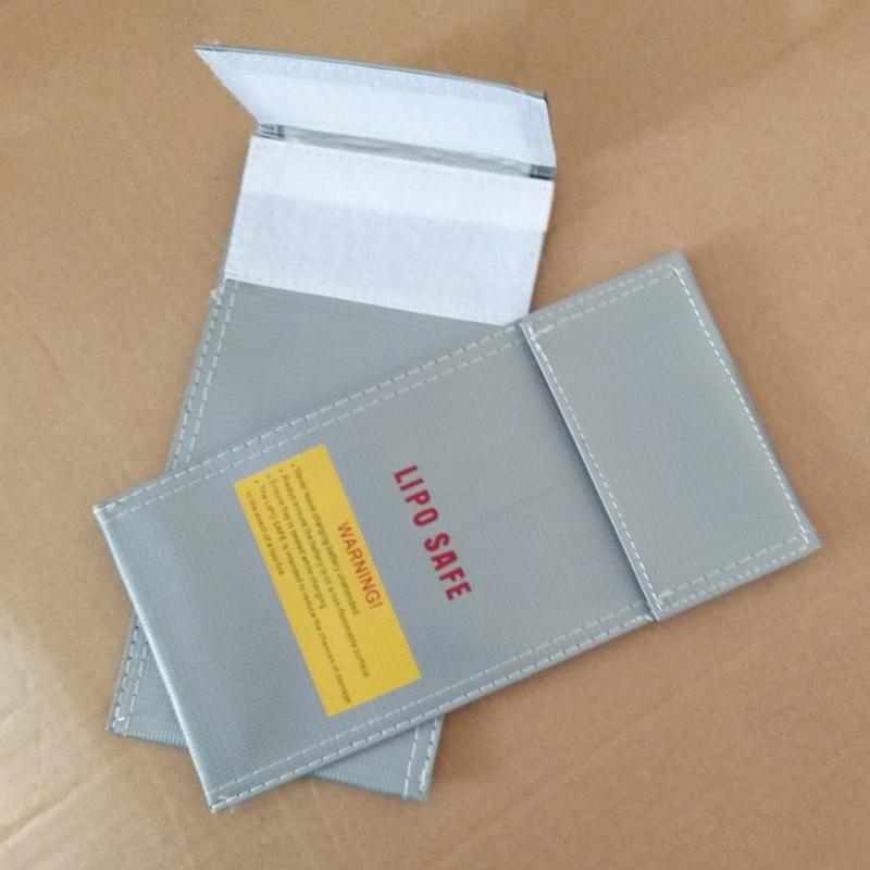 1 шт. Безопасная сумка для Lipo аккумулятора RC, Огнестойкий чехол-защита Lipo, Зарядная часть, Большой кошелек, Чехол для удостоверения личности, Ключ от автомобиля