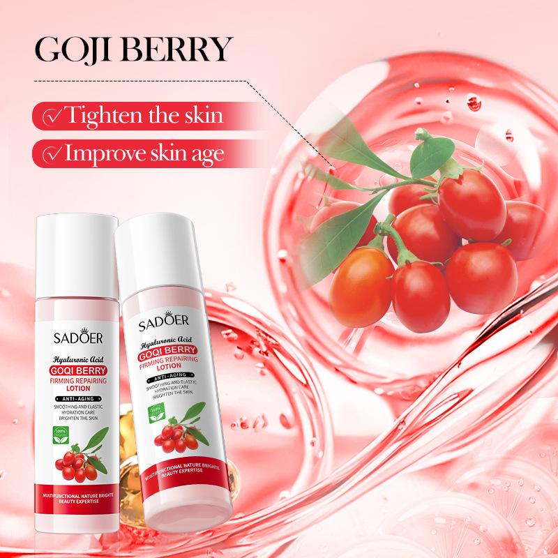 SADOER Укрепляющий увлажняющий лосьон против морщин Goji Berry Repair Lotion