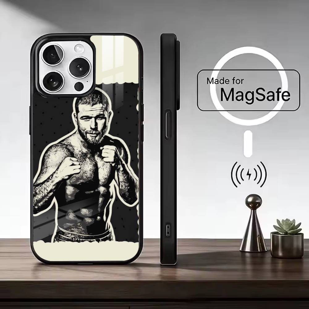 Mexico Boxing Canelo Alvarez Phone Case For iPhone17,16,15,14,13,12,11 Plus,Pro Magnetic For Magsafe Wireless Charging