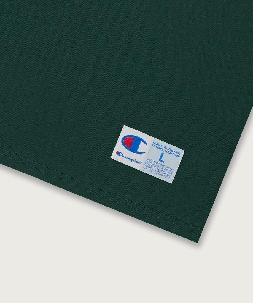 CHAMPION Jogtag Short Sleeve T-Shirt Dark Green