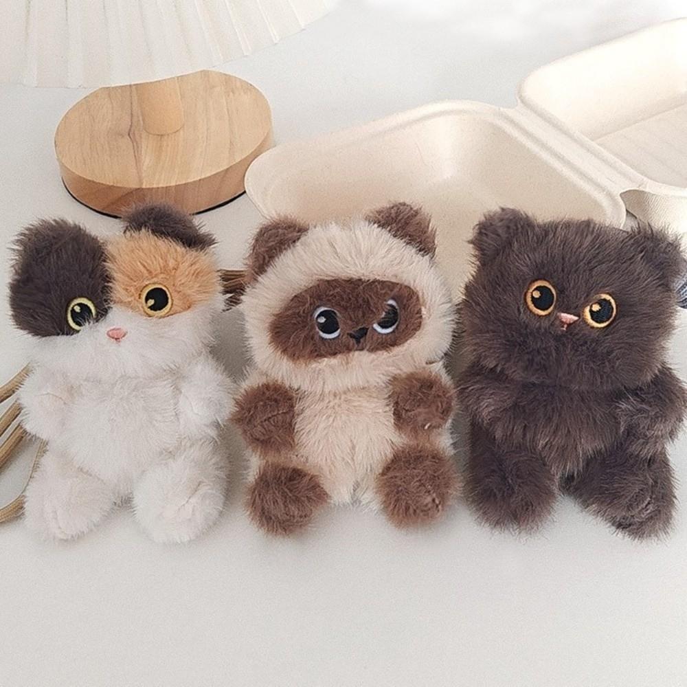 Plush Cat Bag Pendant Soft Fluffy Backpack Charm New Pendant Charm Bag Decoration