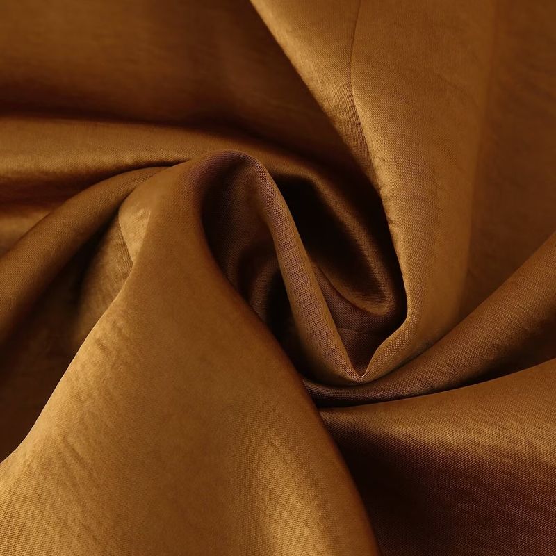 Kaslead New Women clothes Western Style Double Placket Satin Texture Top Trousers 8459556 7965556