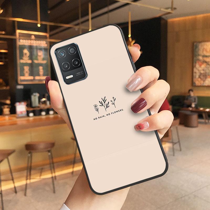Чехол для телефона с художественным цветочным словом и цитатами для OPPO Realme GT 2 Pro X2 Pro XT C25S 8 7 6 Pro 6i GT Master C3 C21 C21Y C11 X3 SuperZoom