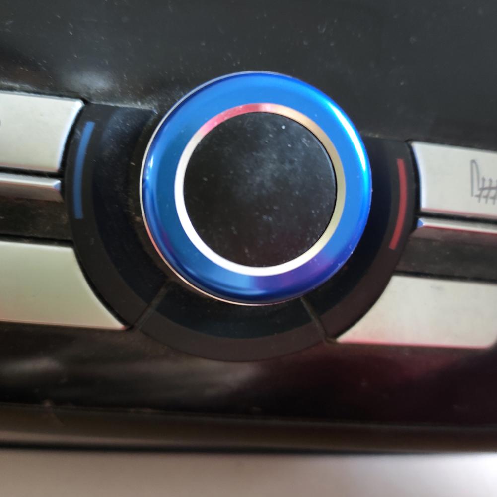 Ручка кондиционера, кнопка регулировки громкости звука, накладное кольцо для BMW 5 6 7 серии F01 F07 F10 F18 X5 X6 F15