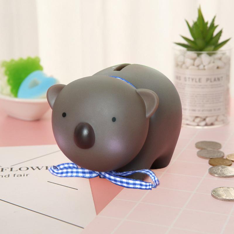 Милые животные Копилка Бытовая мультяшная коала панда свинья кролик фигурка копилка детские игрушки украшение для домашнего рабочего стола