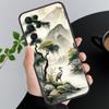Чехол для телефона в японском стиле с пейзажем для Samsung A35 A55 A54 A15 A25 A05s A05 A22 A24 A52 A33 A34 M34 M14 M54 M23