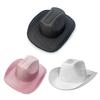 Space Cowgirl Hat for Adult Cowboy Hat with Sequins Surface Rave Hats Fits Most Women and Girls for Theme Party