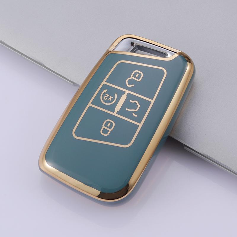 For Volkswagen VW Atlas Tiguan Golf 7 Magotan 2018 TPU Smart 5 Buttons Key Case Cover Remote Shell Fob Holder Protector