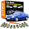 ZITWO 11Pcs Car Bulbs LED Interior Light Plate Lamp Kit Canbus For Mercedes Benz SLK Class R170 SLK200 SLK230 SLK320 1996-2003