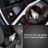 QHCE9 For Skoda 4PCS Aluminum Car Tire Valve Caps Anti Theft Auto Wheel Stem Covers S Kodiaq Octavia 2 3 Yeti Karoq Rapid Fabia VII