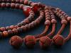 Kyoto Buddhist Altar Hayashi Prayer Beads Shingon Sect Shakuni Rose Sandalwood Agate Formal Official Bag Kyoto Prayer Beads (Unground) (For Men) [Bead
