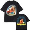 Футболка Zara Larsson Новый Стиль Фото с Аркой Тур Футболка 100% Хлопок Харадзюку Футболка Летняя Мода 2026 Высокое Качество Удобная