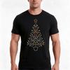 Sequin Christmas Tree TShirt Summer Casual Cotton Tee Oversized Streetwear Tops Vintage Graphic Print Unisex Unisex Women