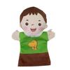 Hand Puppet Family Member Stuffed Toys Soft Hand Dolls Dad Mom Grandparents Finger Glove Parent Child Activities Props Kid Gifts
