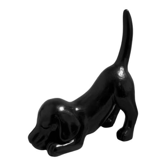 Dog Stretching Ring Holder Cute Dachshund Dog Tail Ring Organizer Resin Puppy Jewelry Holder for Desk Bedroom Decor Gift for Dog Lovers