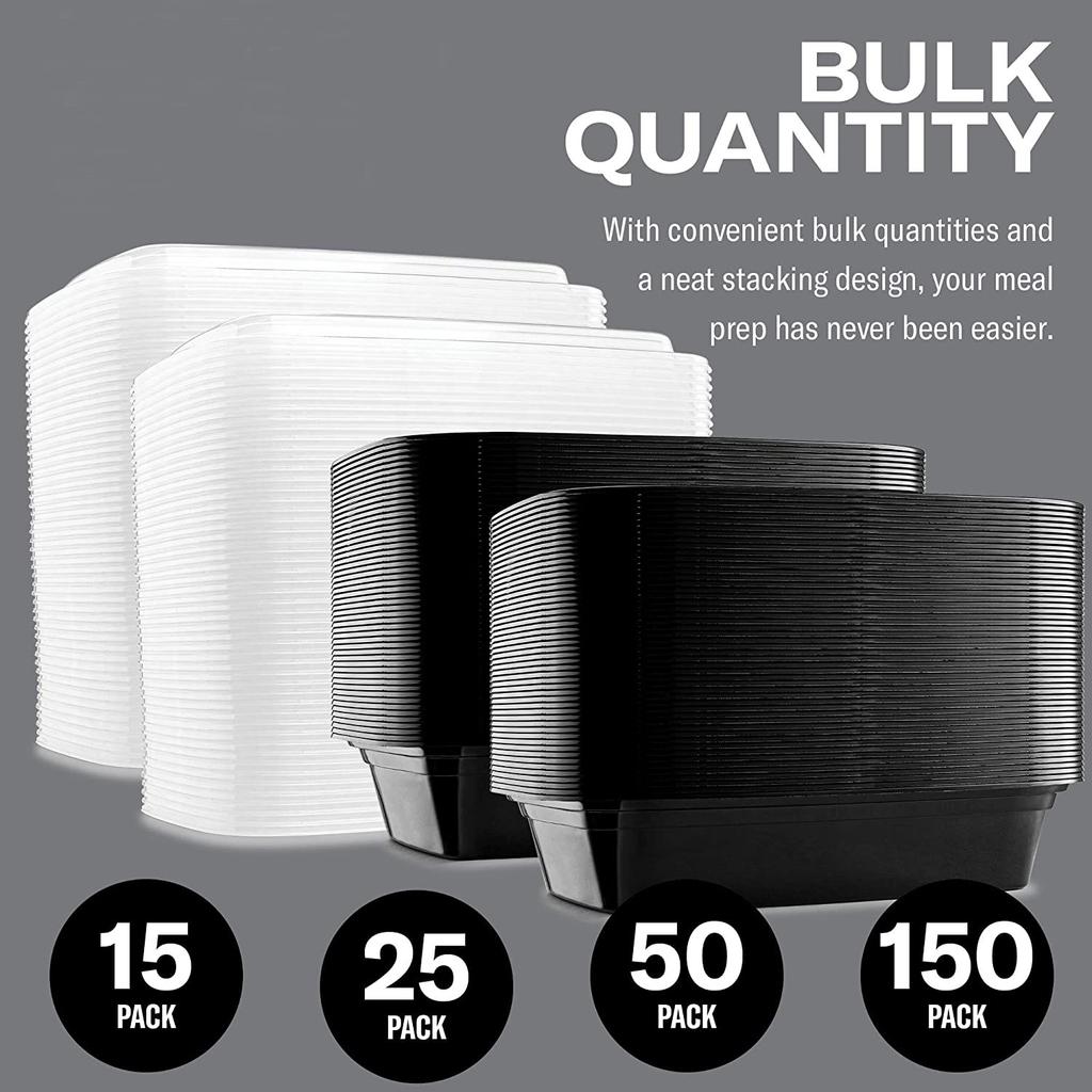 10 шт. одноразовых пластиковых контейнеров для еды, фруктовый салат, бенто-боксы, коробки для хранения ланча, микроволновая печь, принадлежности для ресторана