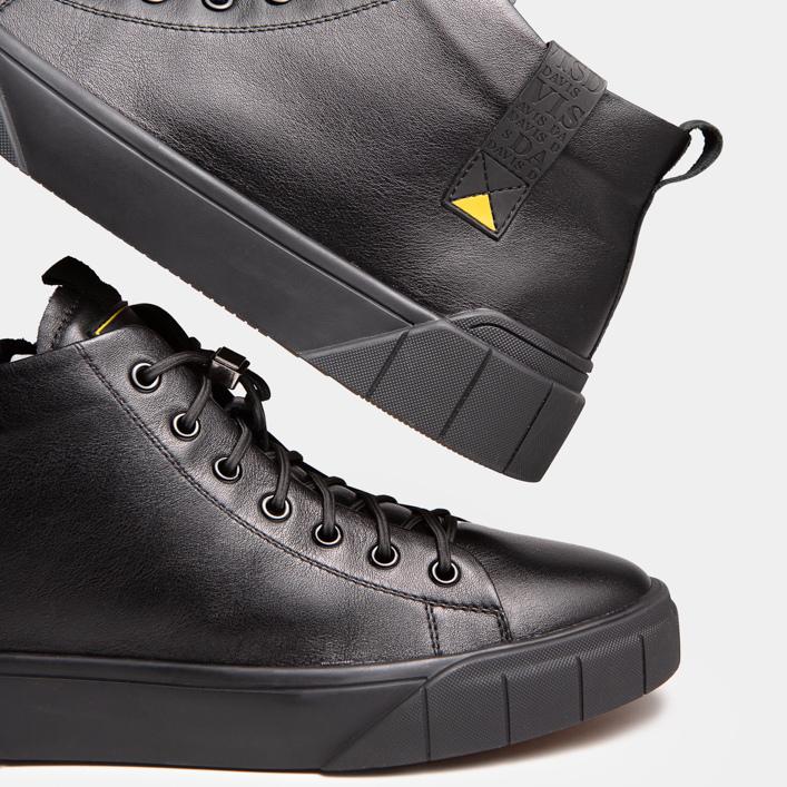 Demi-season Boots Made of Genuine Leather for Men Davis