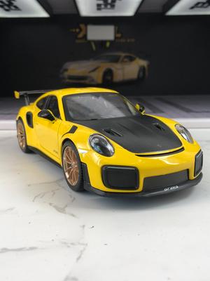 Майсто 1:2018 Porsche 911 GT2 RS, модель автомобиля 1:24, металлическое украшение из цинкового сплава, коллекционный подарочный автомобиль