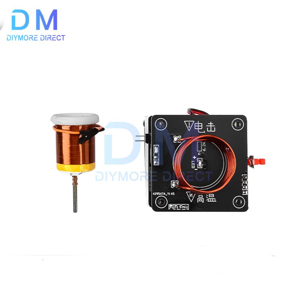 High Frequency Tesla Coil HFSSTC Electronic Plasma Flame With Adapter Switching Power Supply