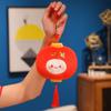 Китайский красный фонарь Кукла-подвеска Набитая плюшевая с кисточкой Украшение для Праздника Весны Широко используется Милые Симуляционные Плюшевые Игрушки