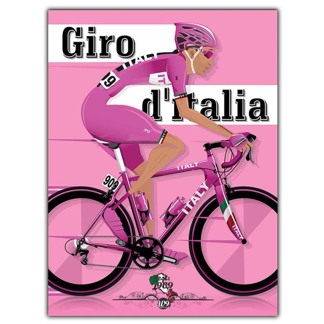 Solid Wood Frame Biker Race Nordic Fashion Art Poster Picture Color Canvas Painting Print Art Wall Decortion Mural Modern Home Room Decor Gift