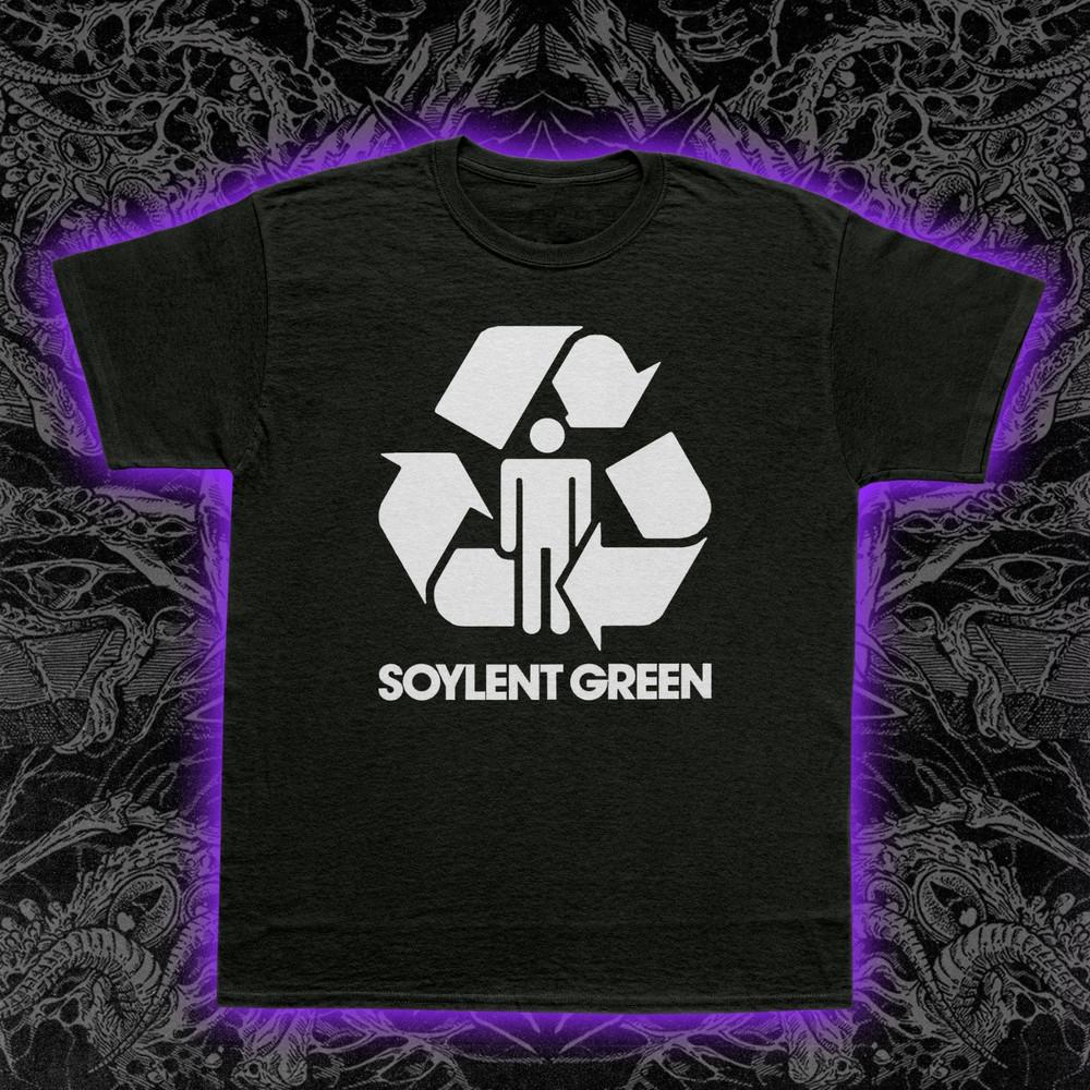 Soylent Green T-Shirt 1973 Dystopian Sci-Fi Cult Film Graphic Tee Unisex Unisex T-Shirt