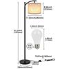 Nordic Minimalist LED Floor Lamp for Living Room Retro Bedroom Bedside Lamps Wall Corner Atmosphere Eye Protection Fixture Torch