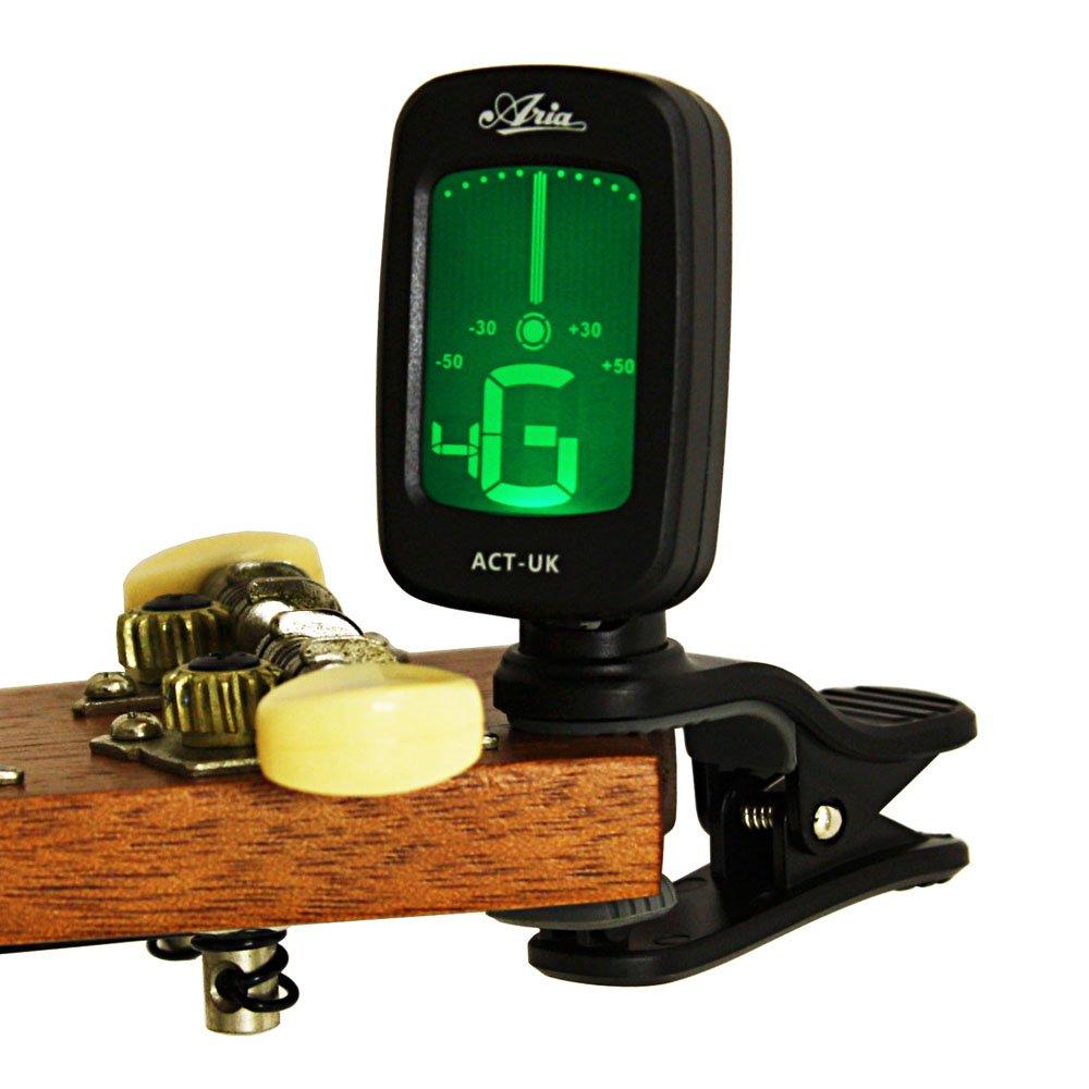 ARIA Ukulele Clip Type Tuner Auto-on ACT-UK