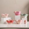 Flower Shaped Ceramic Matcha Tool Japanese Style Matcha Making Kit Elegant Matcha Tea Set  Gifts