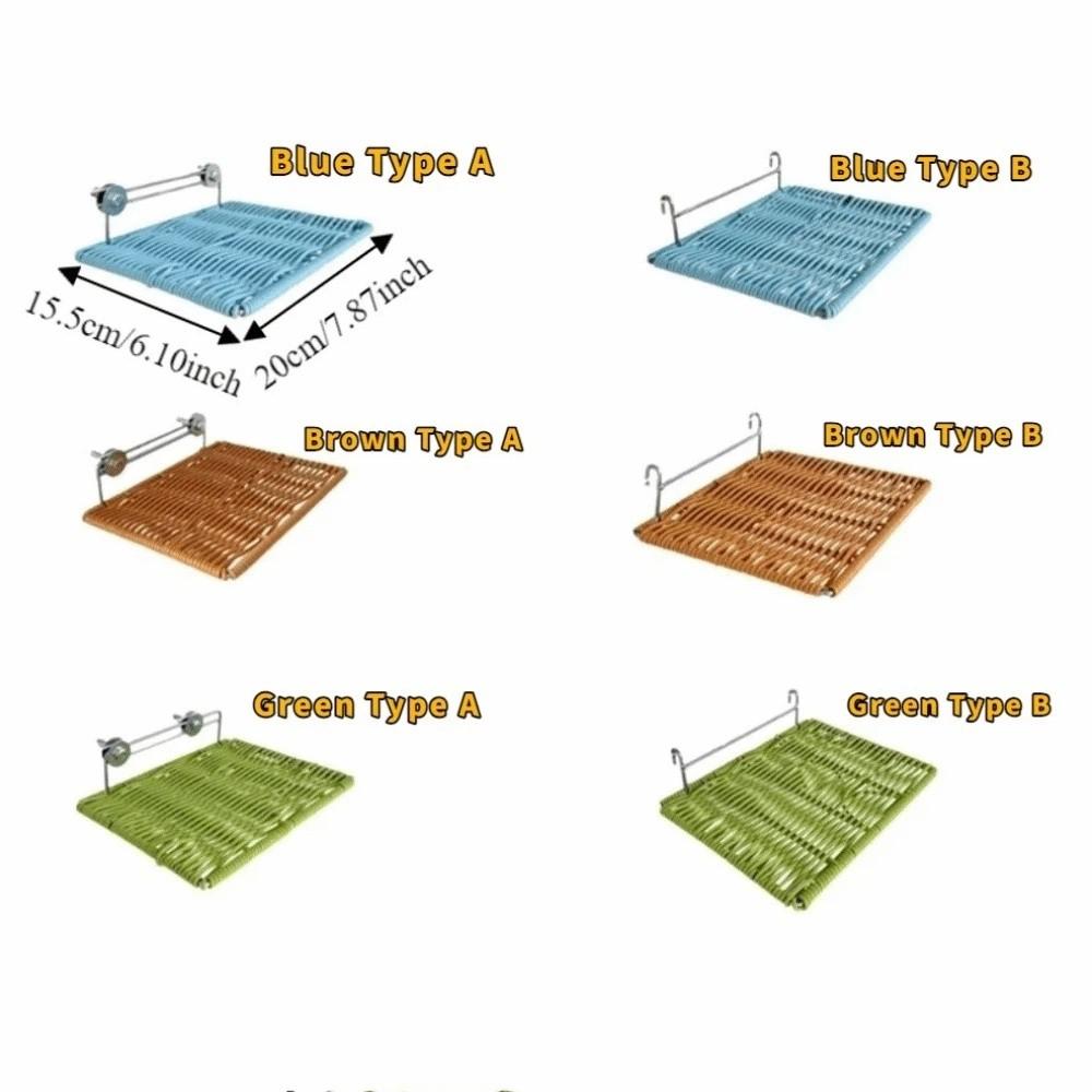 Wear Resistant Jumping Platform Bite Resistant Parrot Cage Stand Bird Resting Platform  Training