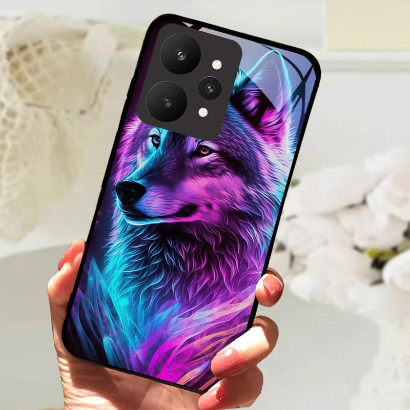 Ударопрочный Чехол Для Телефона Realme 15 5G Чехол RMX5106 RMX5105 Чехлы Из Закаленного Стекла Для Realme15 Fundas Роскошный Защитный Корпус
