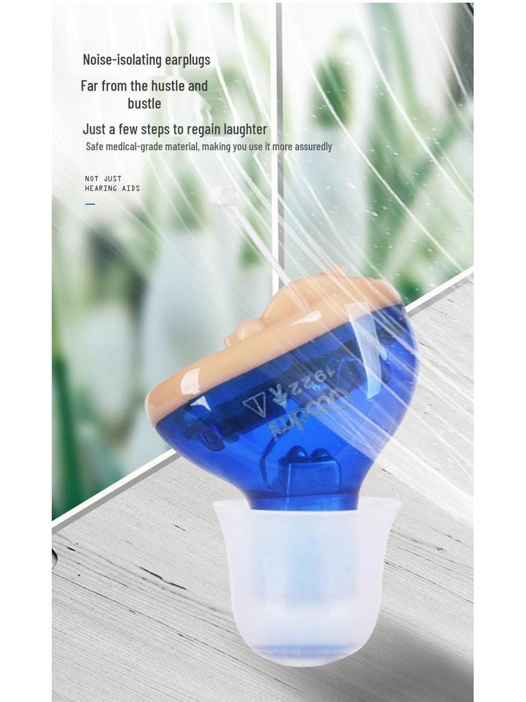 Невидимые беспроводные слуховые аппараты: В наличии для молодых и пожилых, с аксессуарами для усилителя звука