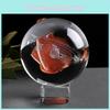 Exquisite Crystal Clear Laser Engraved Solar System Ball 3d Miniature Planets Sphere