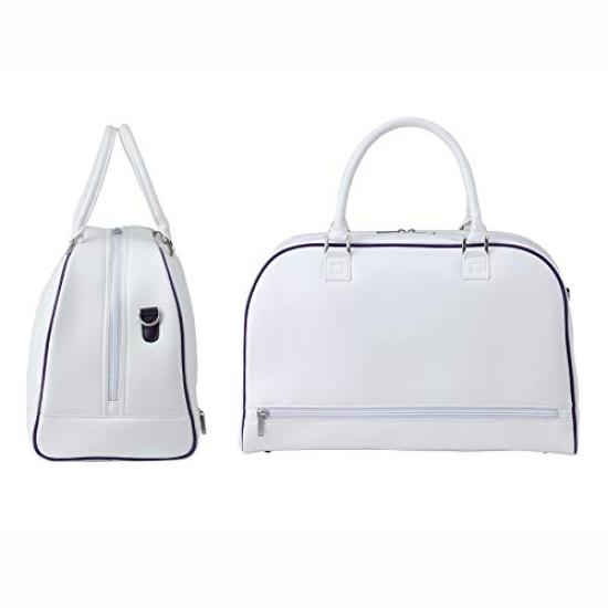 Сумка ONOFF Boston белая с фиолетовым OV7921-01