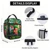 Аниме One Piece Зоро Термосумка для обеда Набор для еды Мешок для риса bolsa Студенческая Сумка-ланчбокс Изоляция
