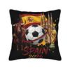 Spain Football  Pillowcases Accessories Soft Cushion Cover Decorative  Throw Pillow Case Cover Chair Multiple Sizes