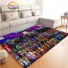 Ковер с героями мультфильмов «Мастера Вселенной», плюшевый ковер с 3D принтом He-Man, нескользящий ковер, мягкий игровой коврик, коврик для кровати, декор для гостиной