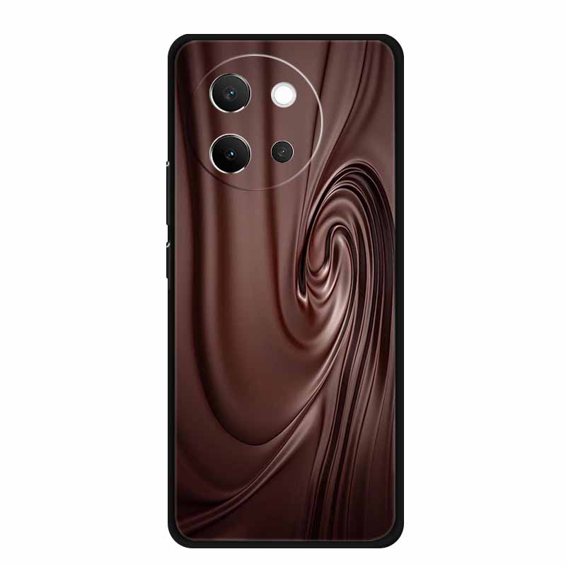 Чехол для Vivo V40 Lite V40lite V 40 Lite Модный Черный Силиконовый Мягкий Задний Чехол-Крышка Для Vivo V30e 5G Чехол для Телефона V 30 e Funda