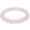[Shinjuku Gin No Kura] 8mm Rose Quartz Bracelet, Approximately 18.5cm Long (Men's L, Women's LL Size), Natural Stone, Power Stone