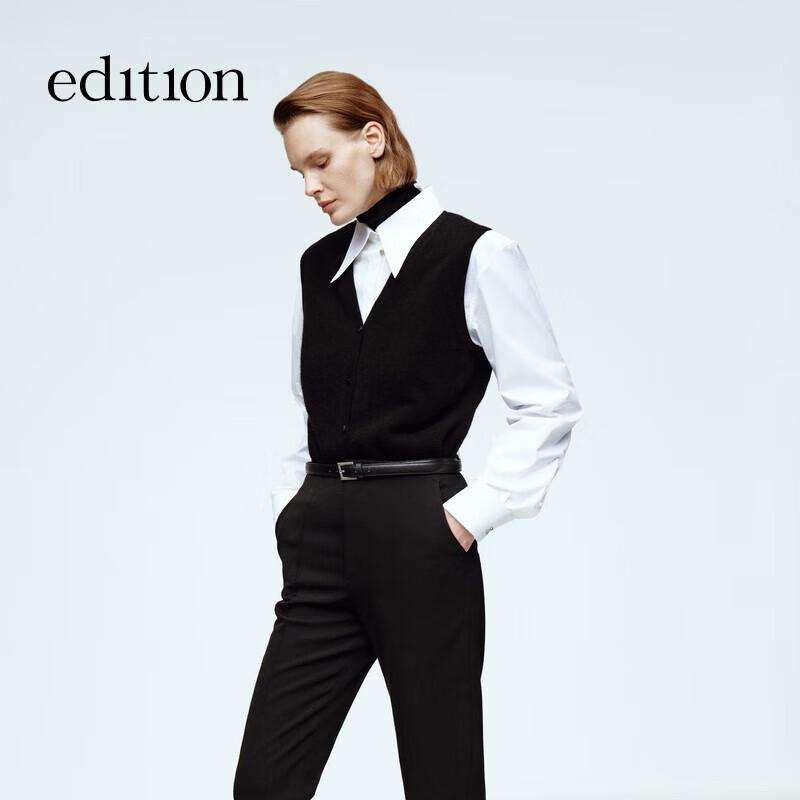 Эксклюзивный вязаный жилет из пуха яка