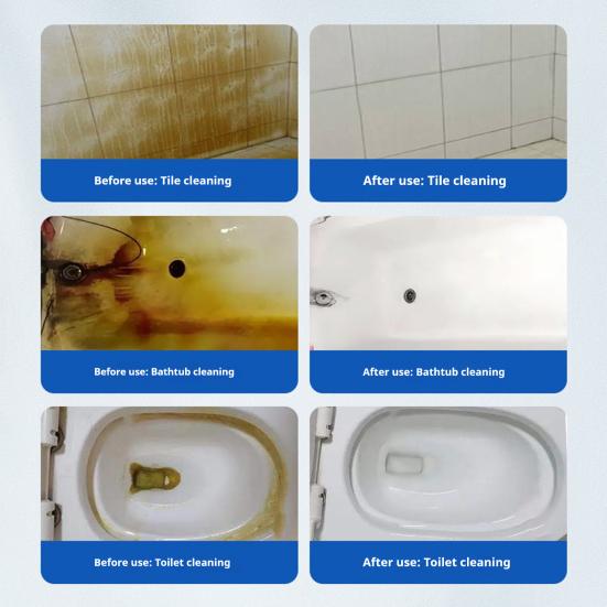 Tile Cleaner 300ml Powerful Decontamination Efficient Cleaning Fragrance Stain-resistant Floor-safe Grout Cleaner