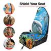 Universal Car Seat Towel Cover: All-Season Front Seat Protector for Gym and Workout