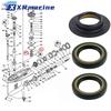 Water Pump Oil Seal Combo Kit Compatible with Yamaha 2/4 Stroke 75-300 HP Outboard Motor 6E5-45344-00 93101-28M16-00