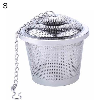 Ситечко для чая из нержавеющей стали с цепочкой